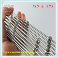 Malla de alambre de acero inoxidable / decorativo para la construcción (ISO y SGS)